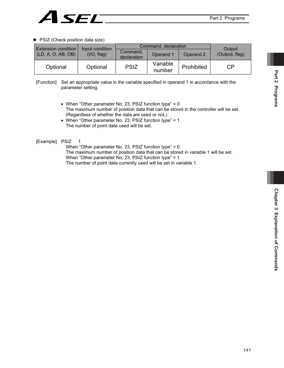 IAI America ASEL User Manual | Page 163 / 468
