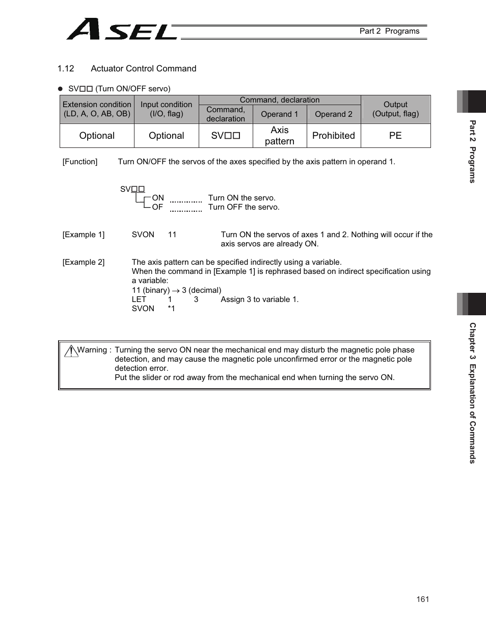 IAI America ASEL User Manual | Page 183 / 468