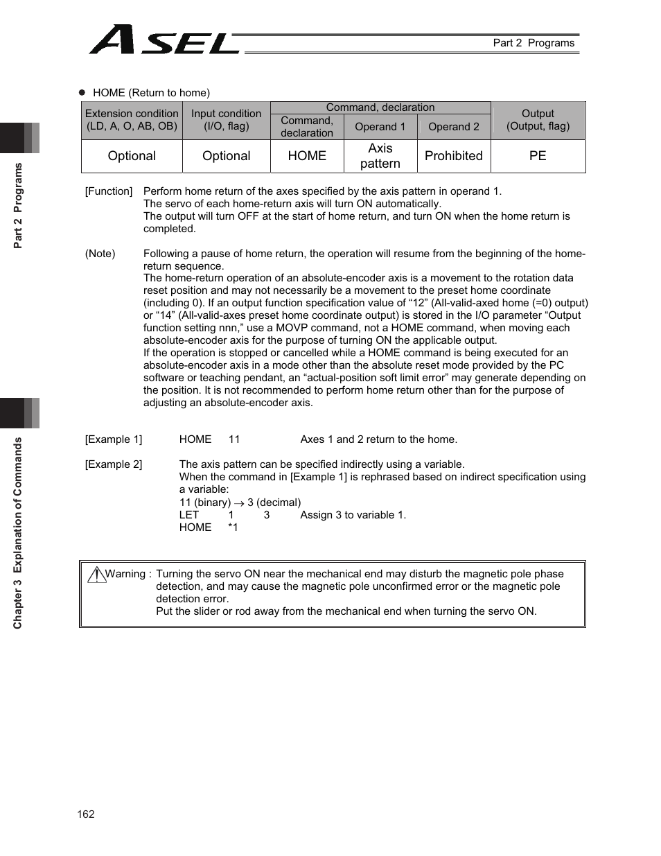 IAI America ASEL User Manual | Page 184 / 468