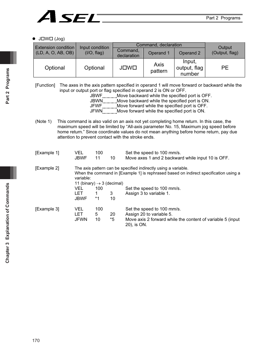IAI America ASEL User Manual | Page 192 / 468