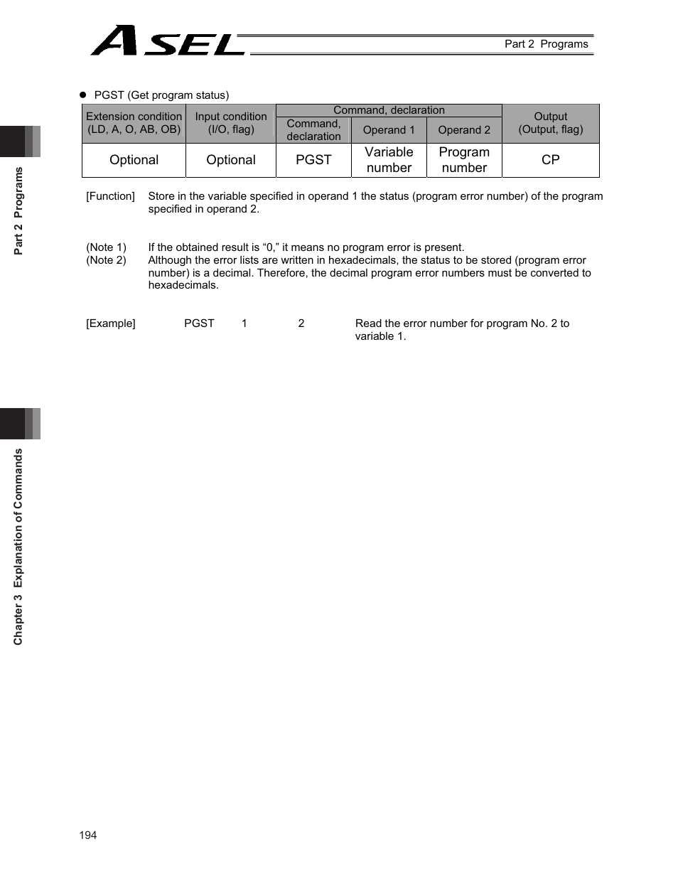 IAI America ASEL User Manual | Page 216 / 468