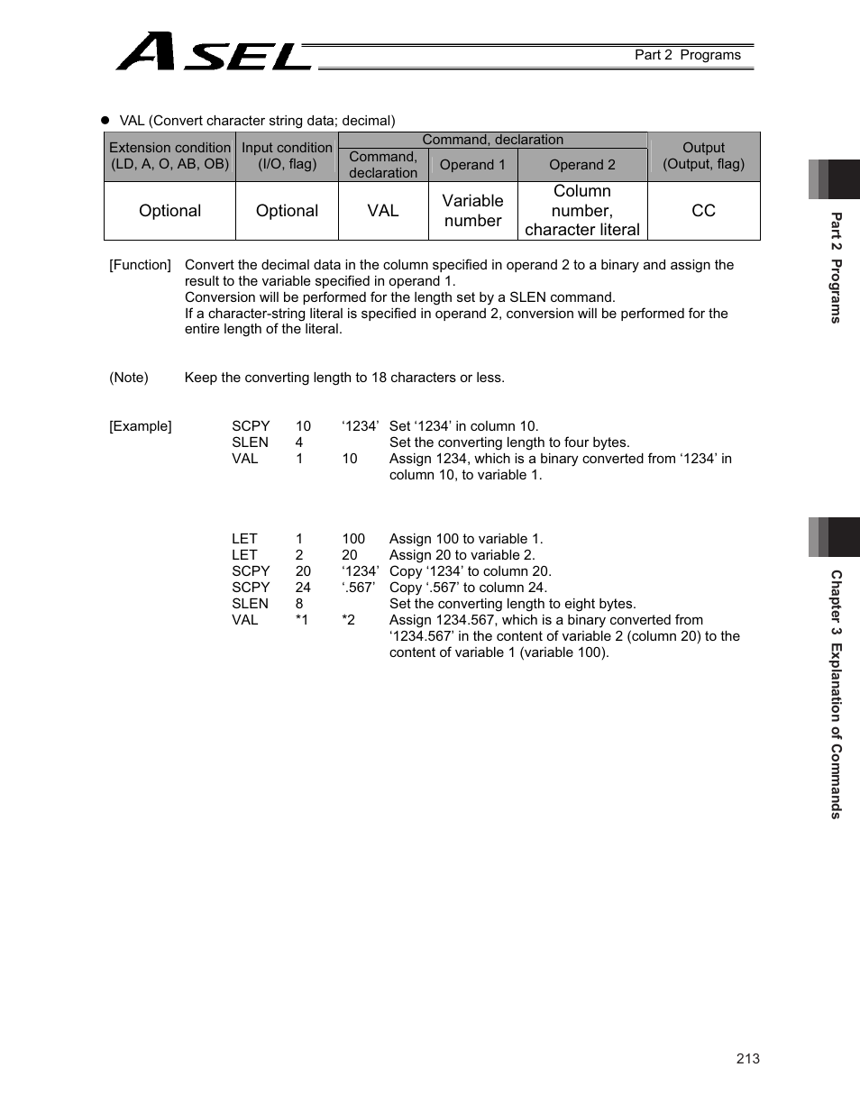 IAI America ASEL User Manual | Page 235 / 468