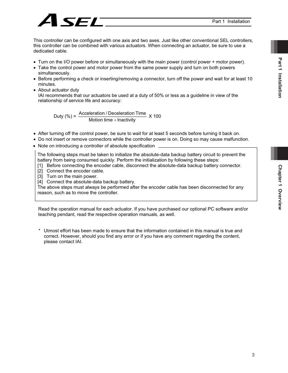 IAI America ASEL User Manual | Page 25 / 468