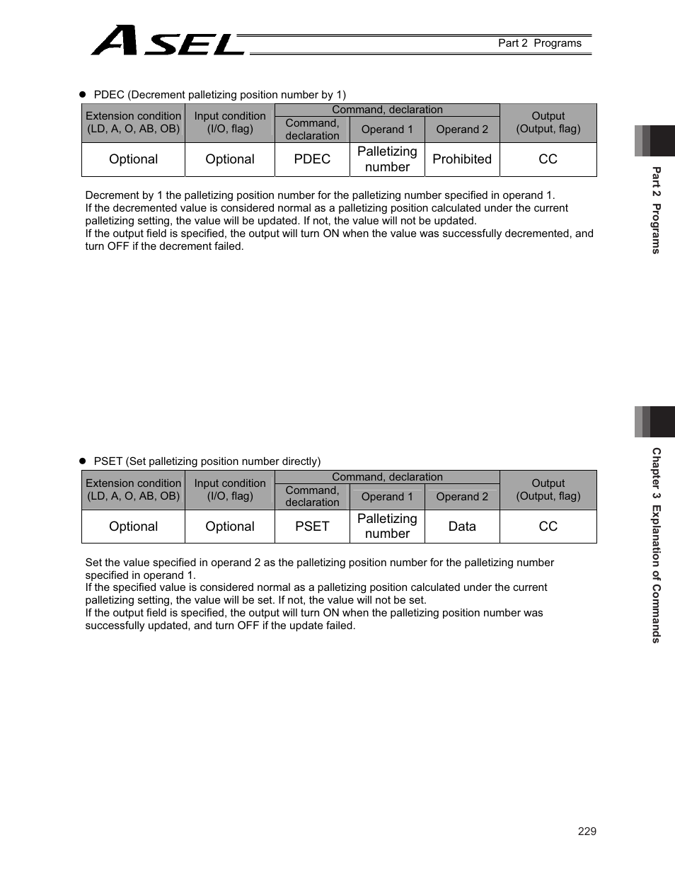 IAI America ASEL User Manual | Page 251 / 468