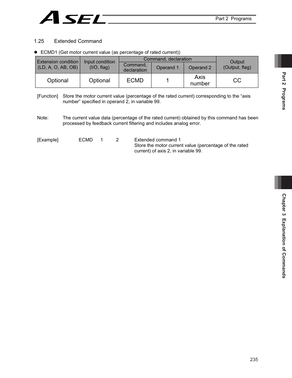 IAI America ASEL User Manual | Page 257 / 468