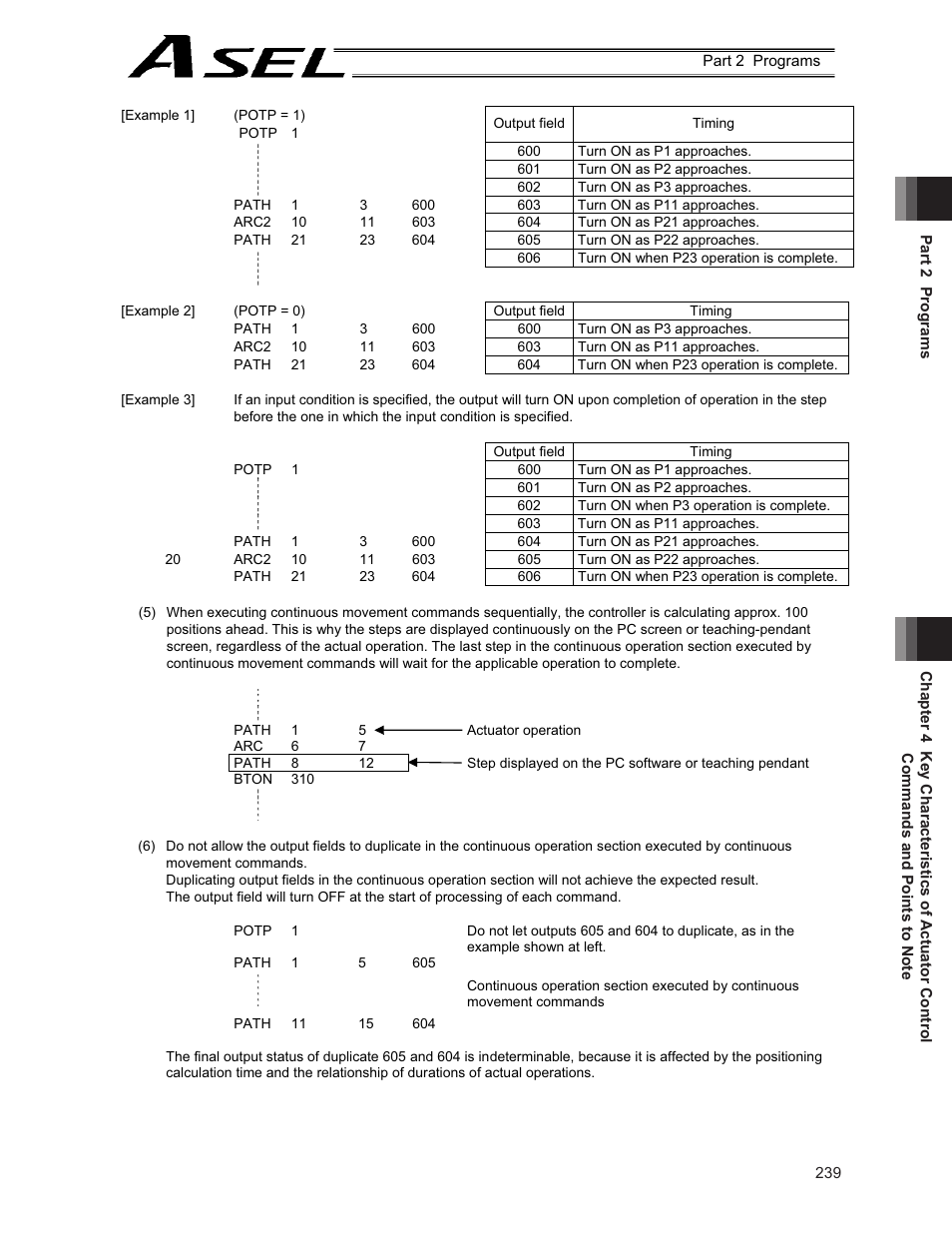 IAI America ASEL User Manual | Page 261 / 468