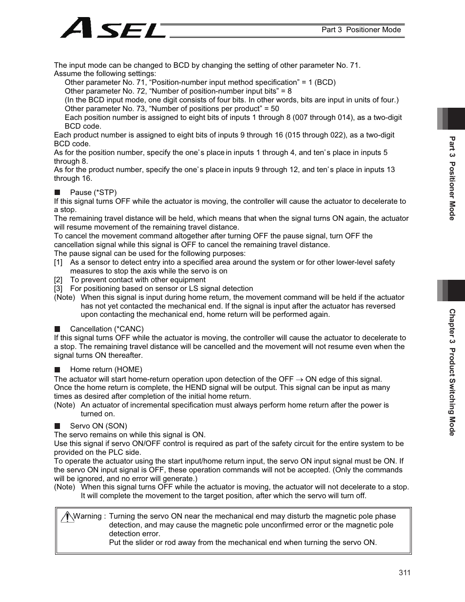 IAI America ASEL User Manual | Page 333 / 468