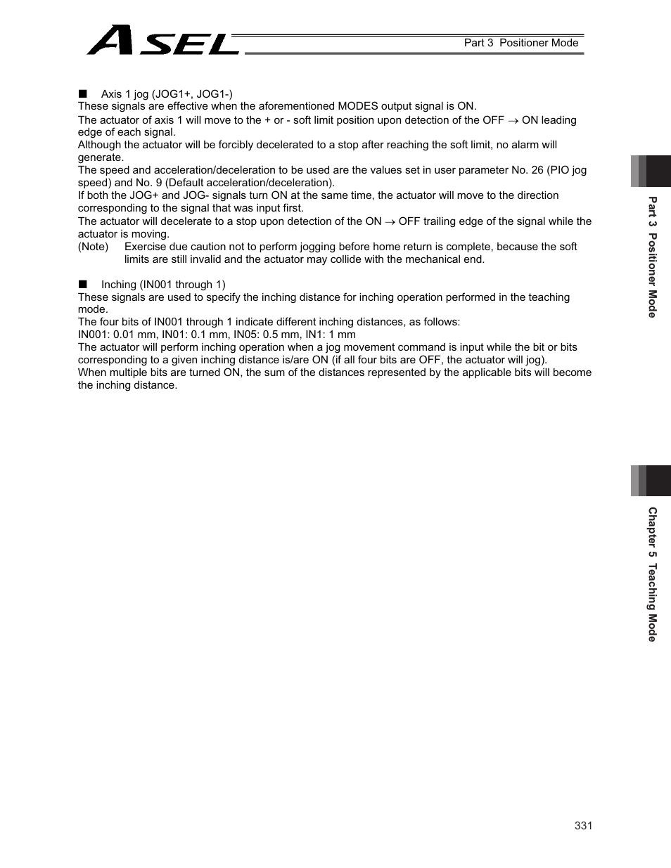 IAI America ASEL User Manual | Page 353 / 468