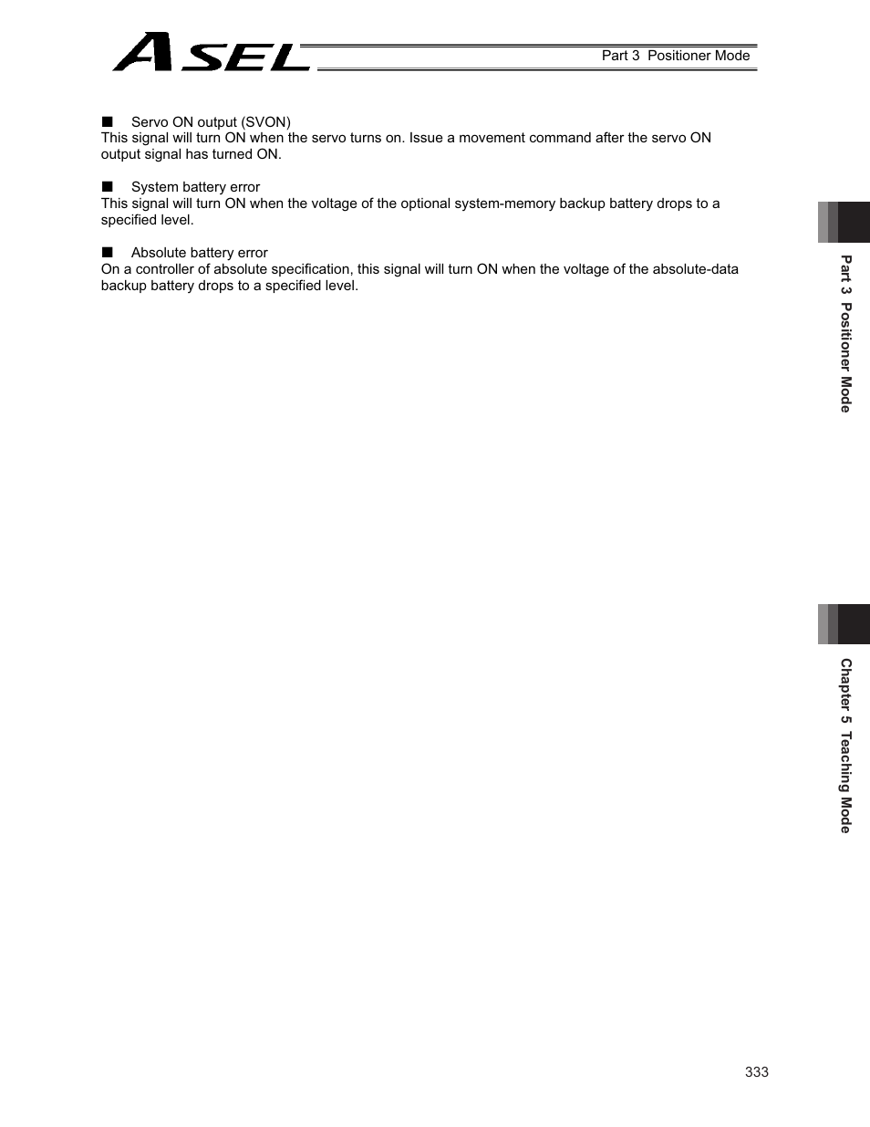 IAI America ASEL User Manual | Page 355 / 468