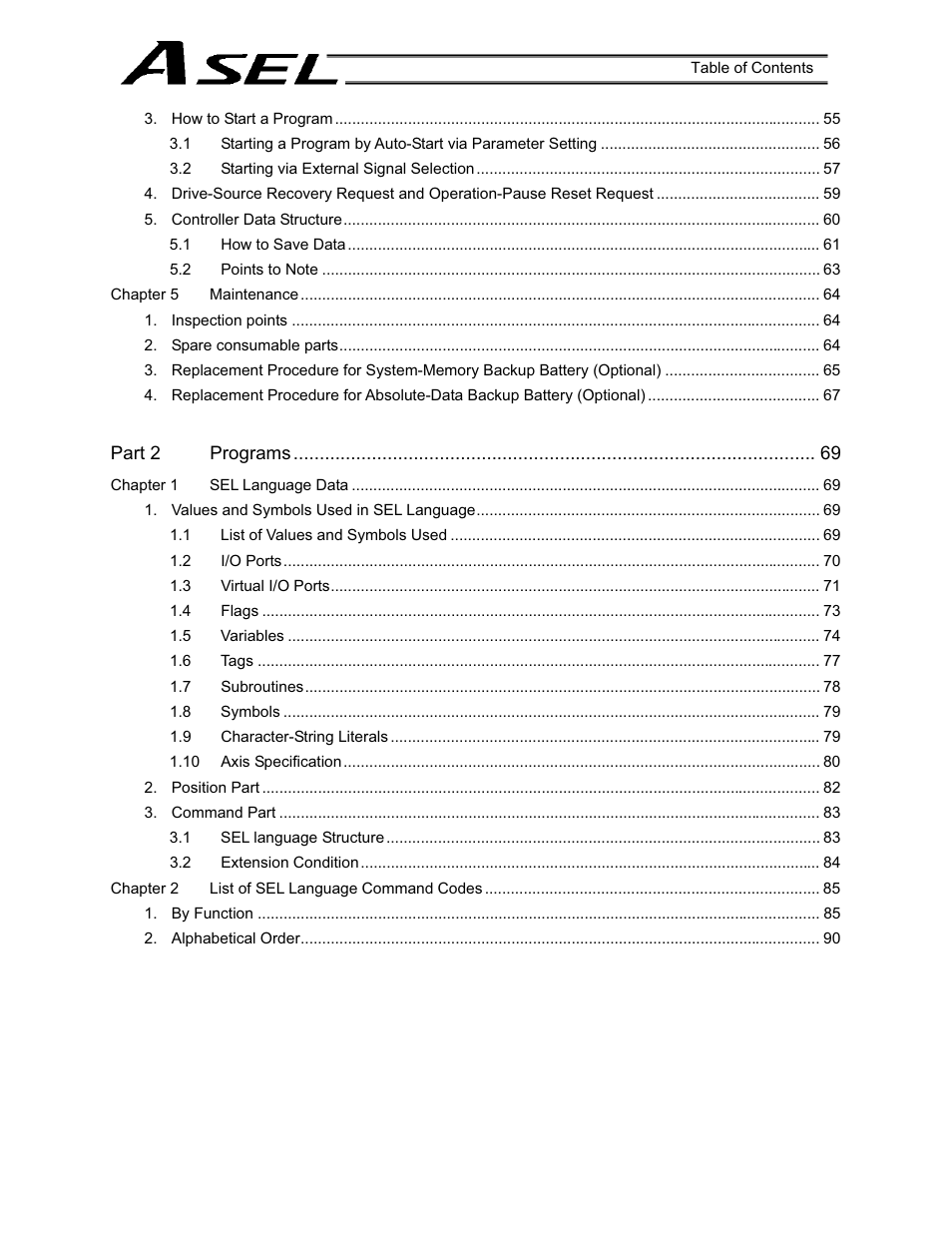 IAI America ASEL User Manual | Page 8 / 468