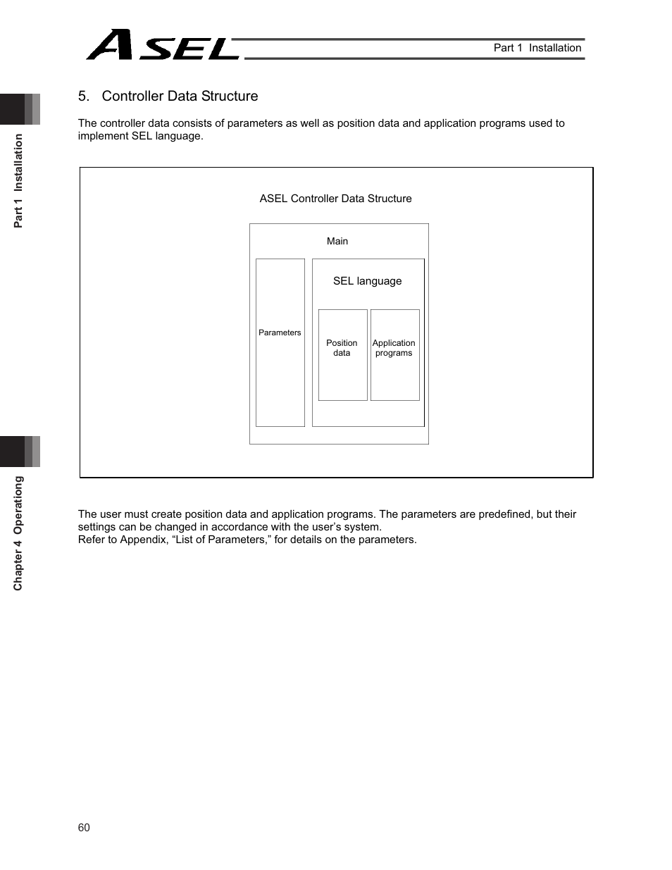 Controller data structure | IAI America ASEL User Manual | Page 82 / 468
