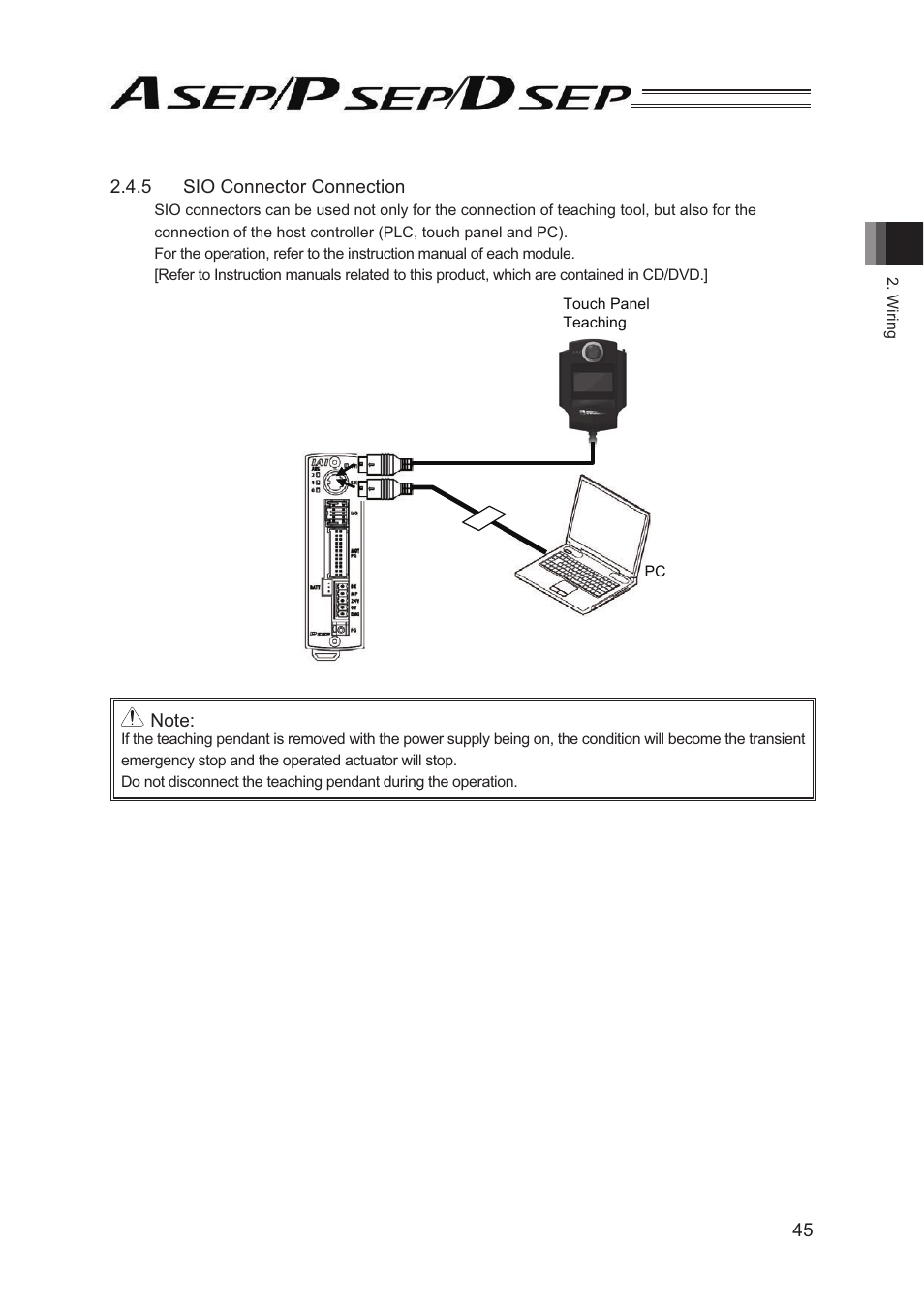 IAI America PSEP User Manual | Page 51 / 116