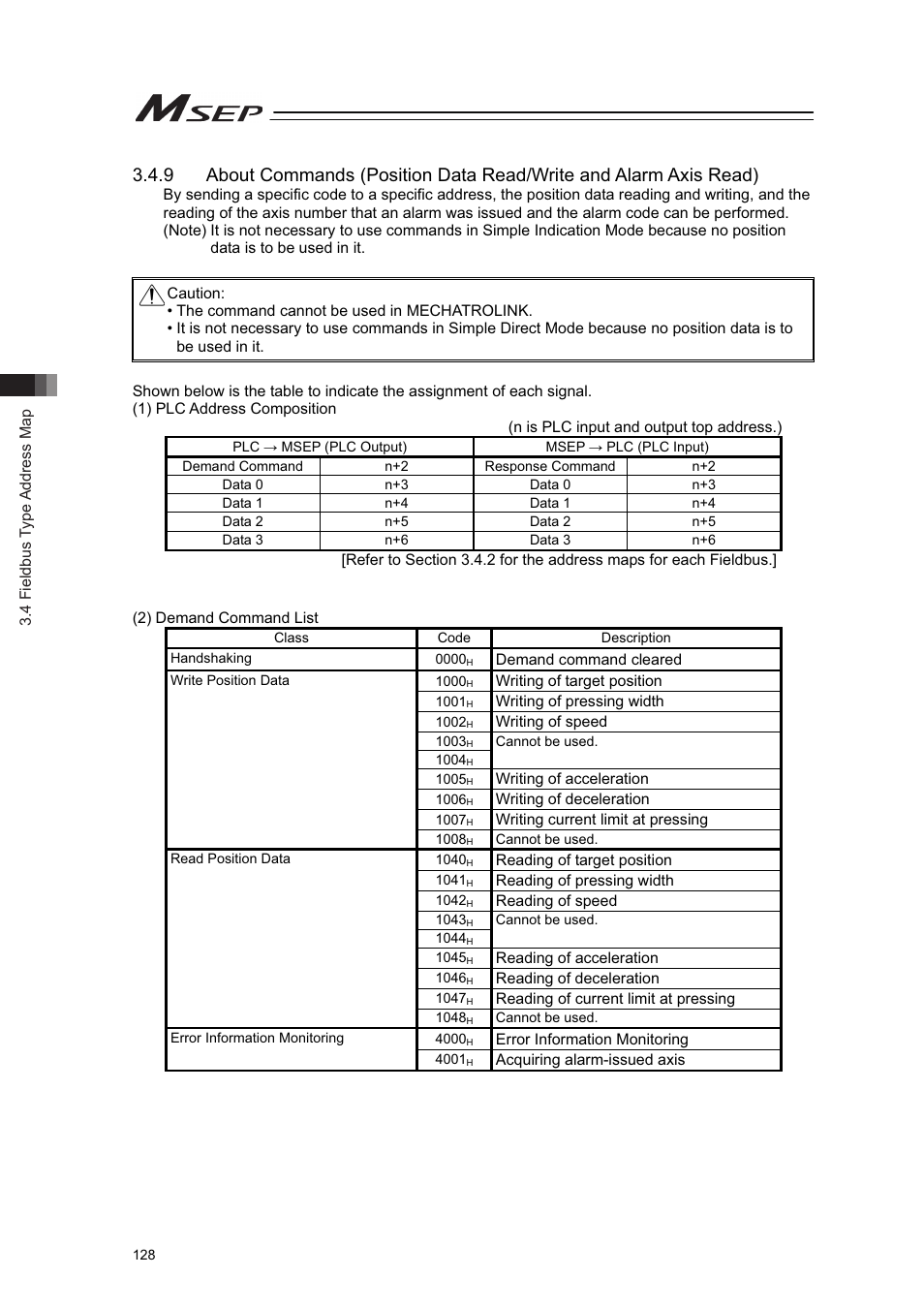 IAI America MSEP User Manual | Page 136 / 296