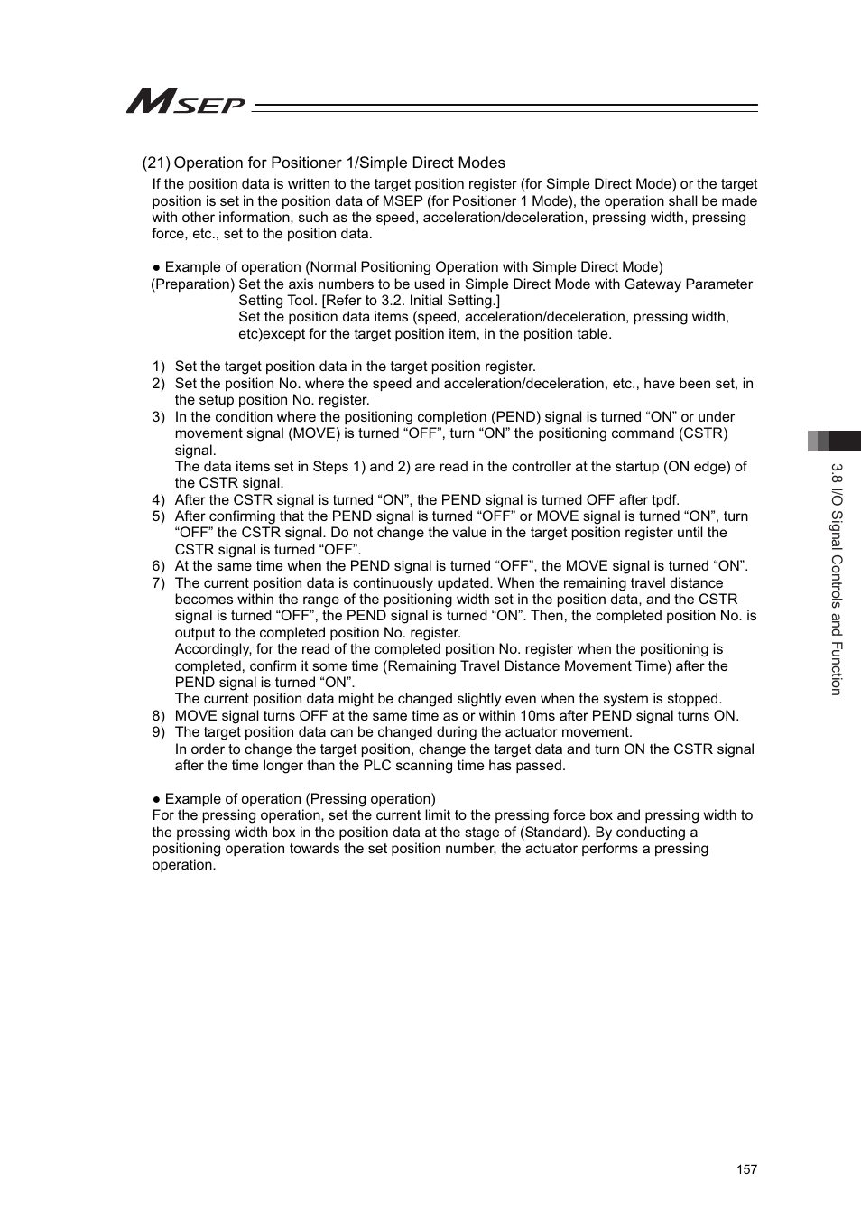 IAI America MSEP User Manual | Page 165 / 296