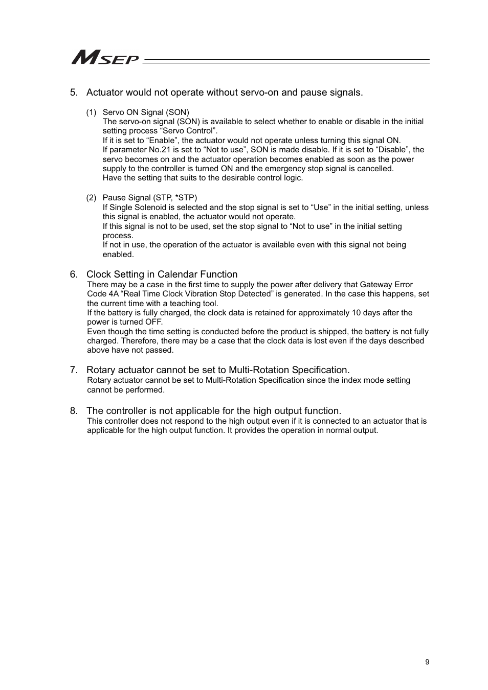 IAI America MSEP User Manual | Page 17 / 296