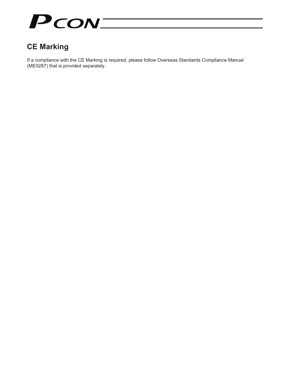 Ce marking | IAI America PCON-CF User Manual | Page 11 / 226