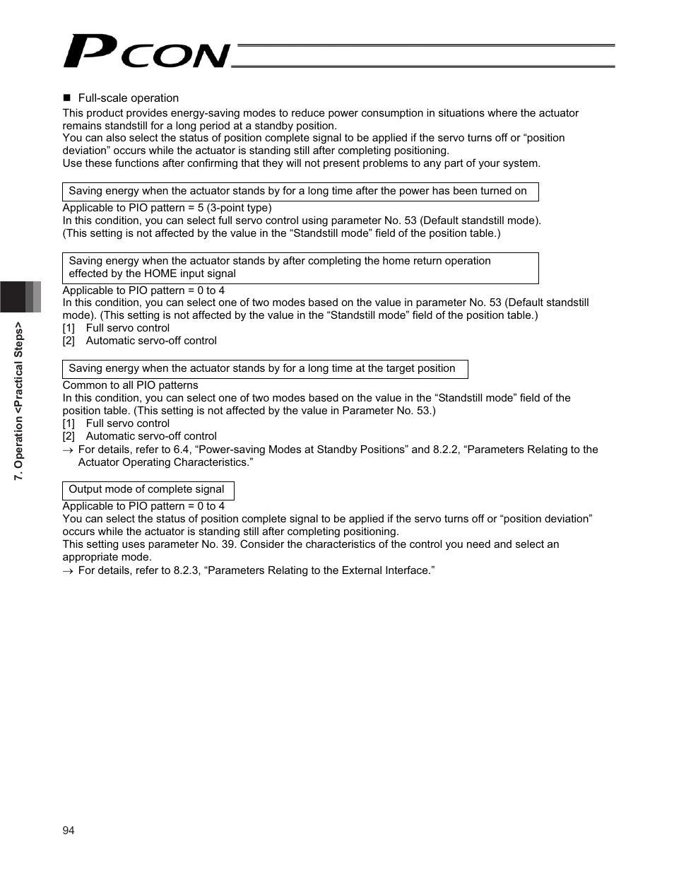 IAI America PCON-CF User Manual | Page 112 / 226