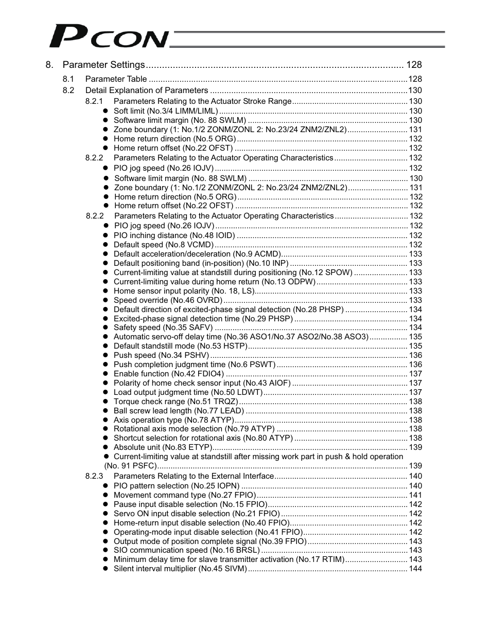 IAI America PCON-CF User Manual | Page 16 / 226