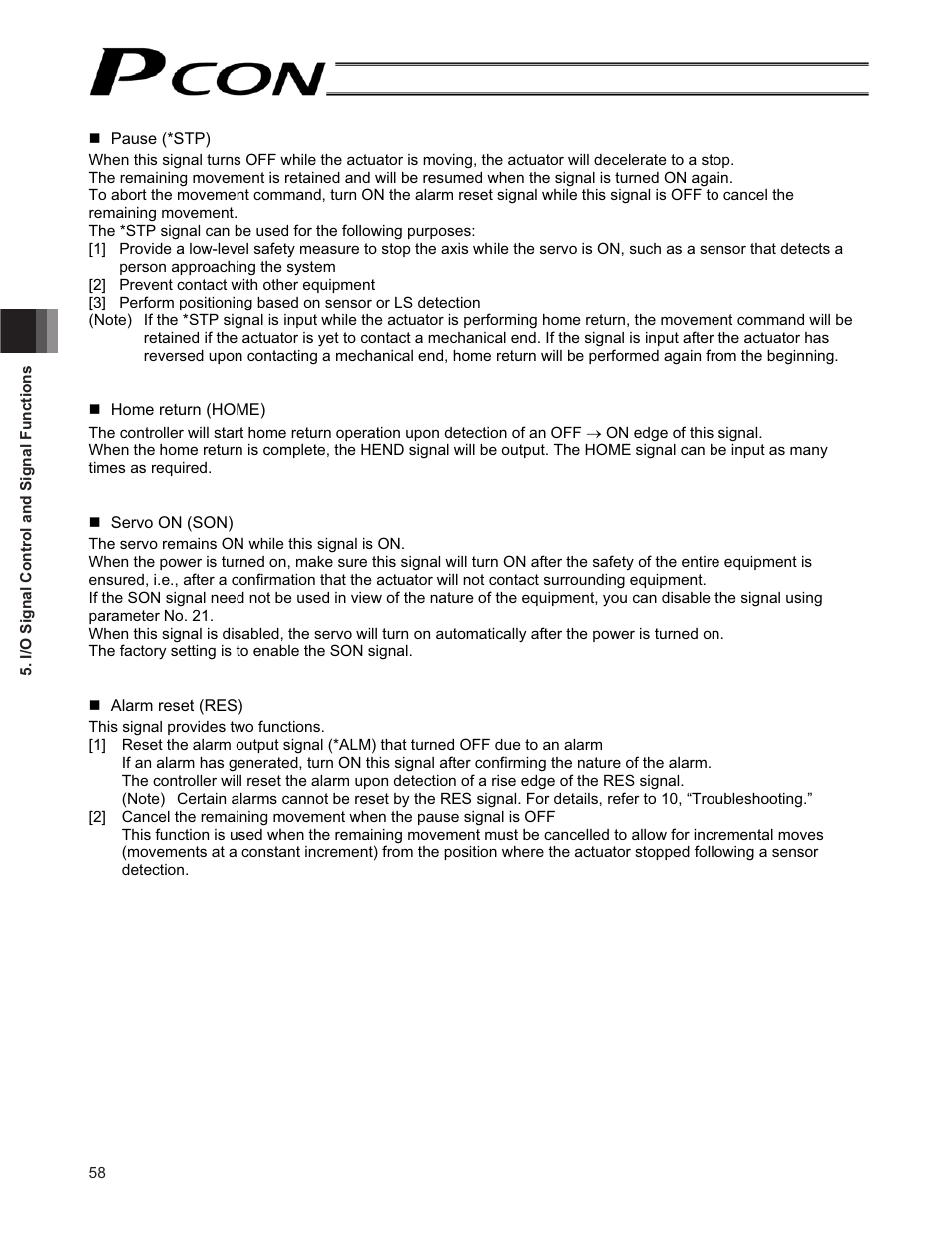 IAI America PCON-CF User Manual | Page 76 / 226