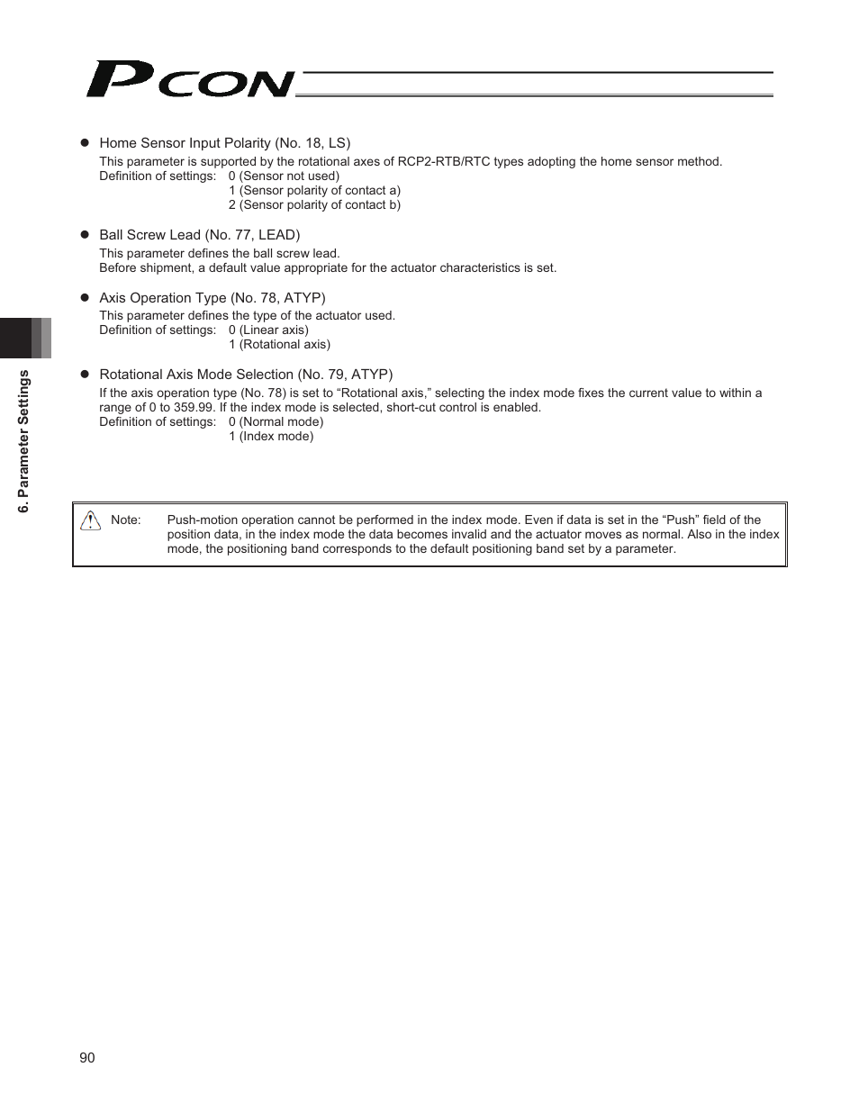 IAI America PCON-CY User Manual | Page 100 / 152