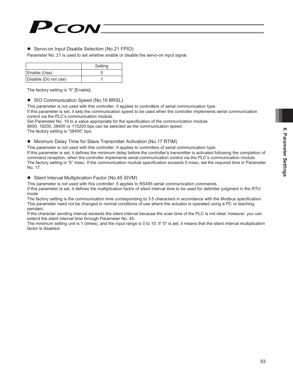IAI America PCON-CY User Manual | Page 103 / 152