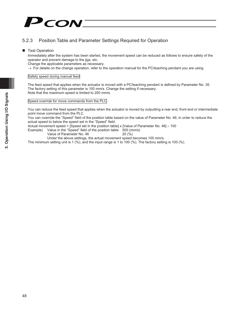 IAI America PCON-CY User Manual | Page 58 / 152