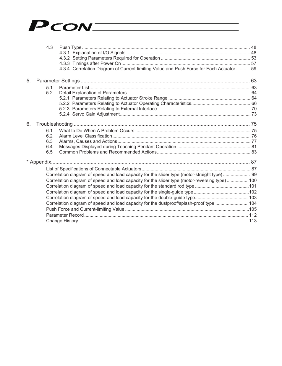 IAI America PCON-PO User Manual | Page 12 / 128