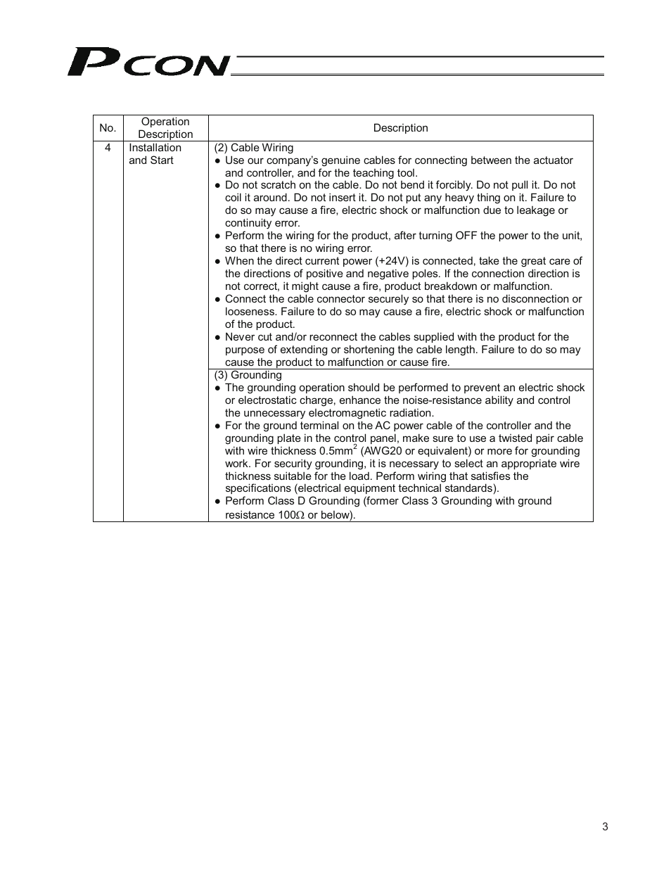 IAI America PCON-PO User Manual | Page 15 / 128