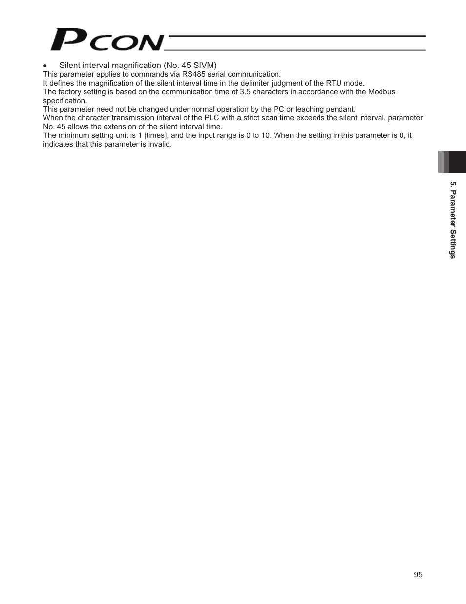 IAI America PCON-SE User Manual | Page 107 / 160