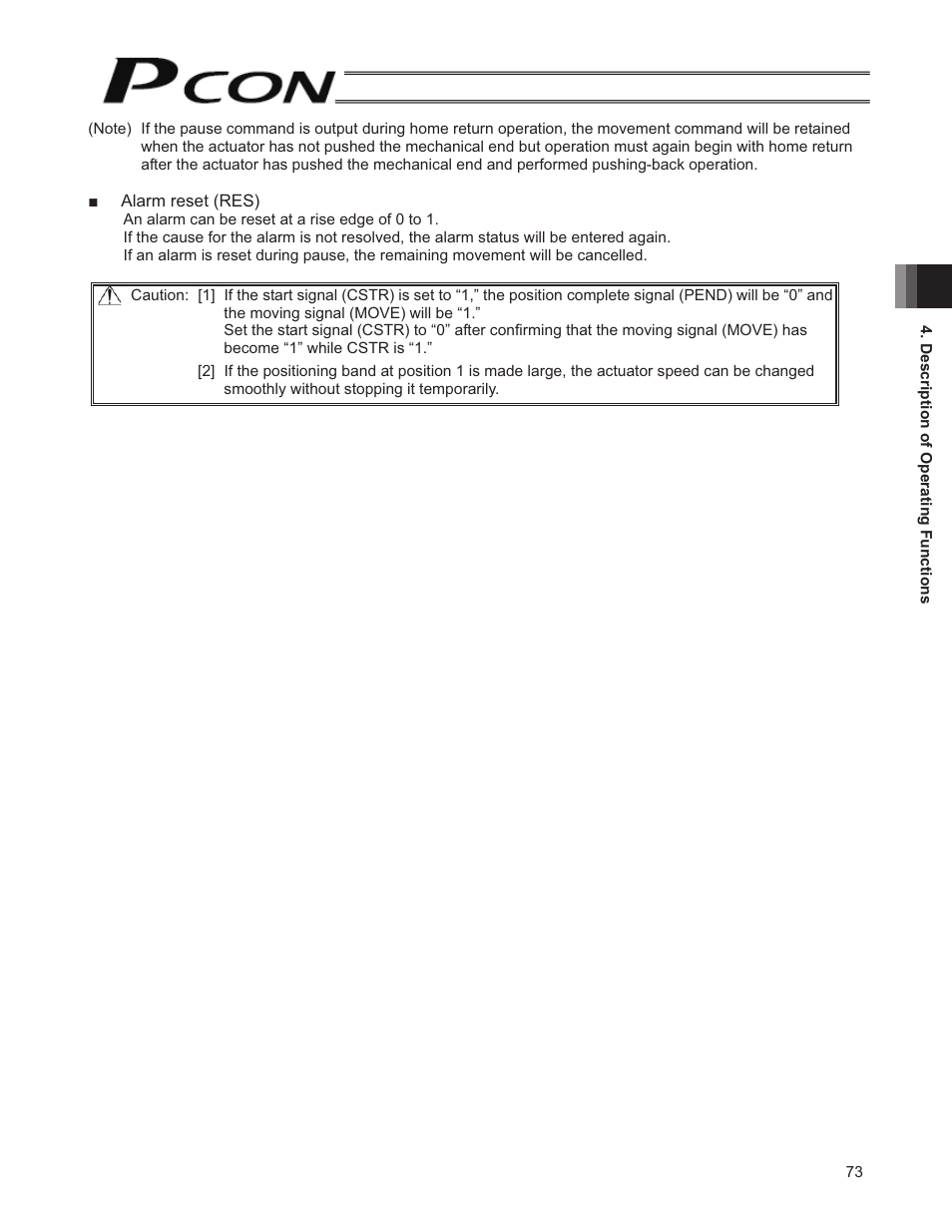 IAI America PCON-SE User Manual | Page 85 / 160