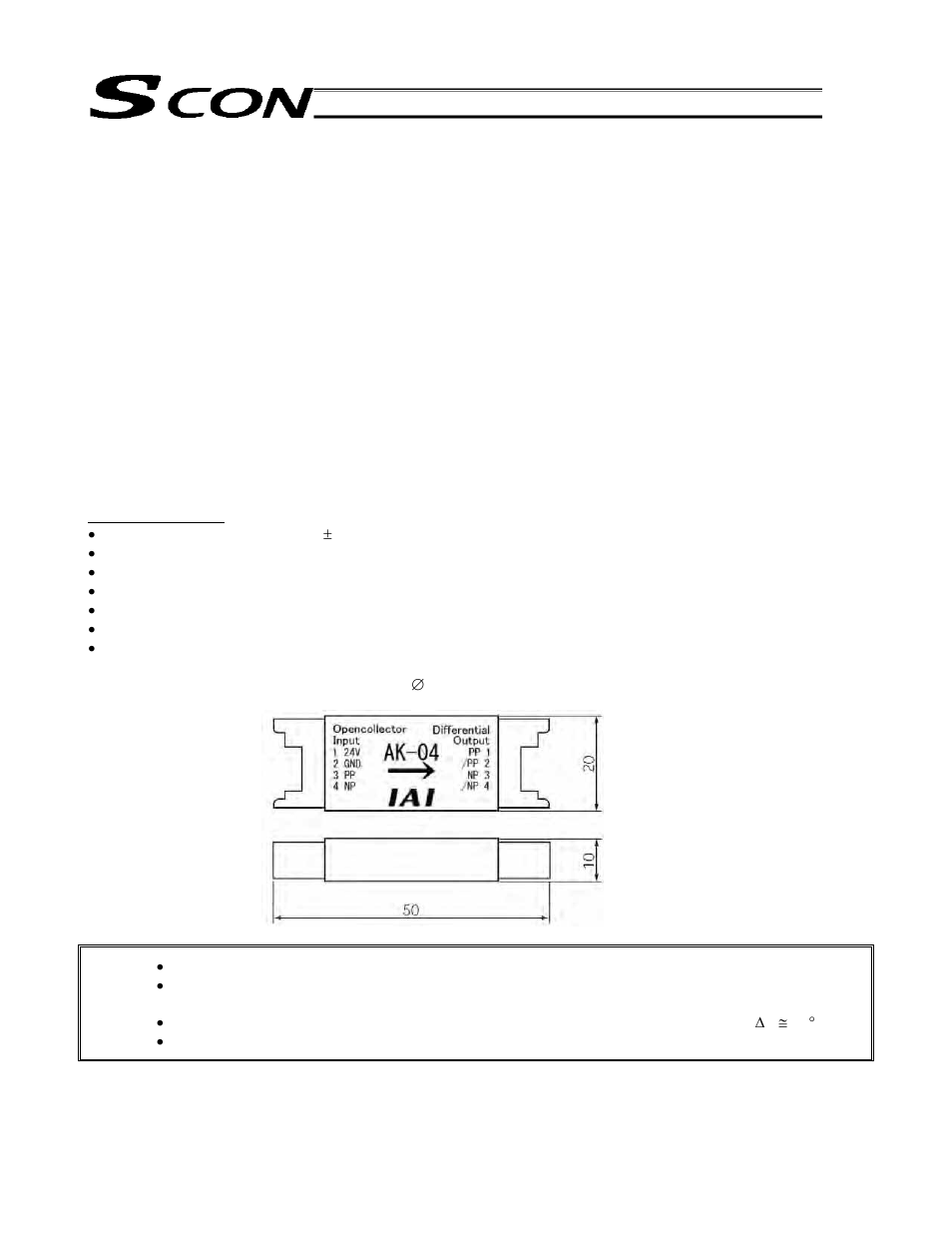 Standard accessories, Options, 2 standard accessories | 3 options | IAI America SCON-C User Manual | Page 161 / 252