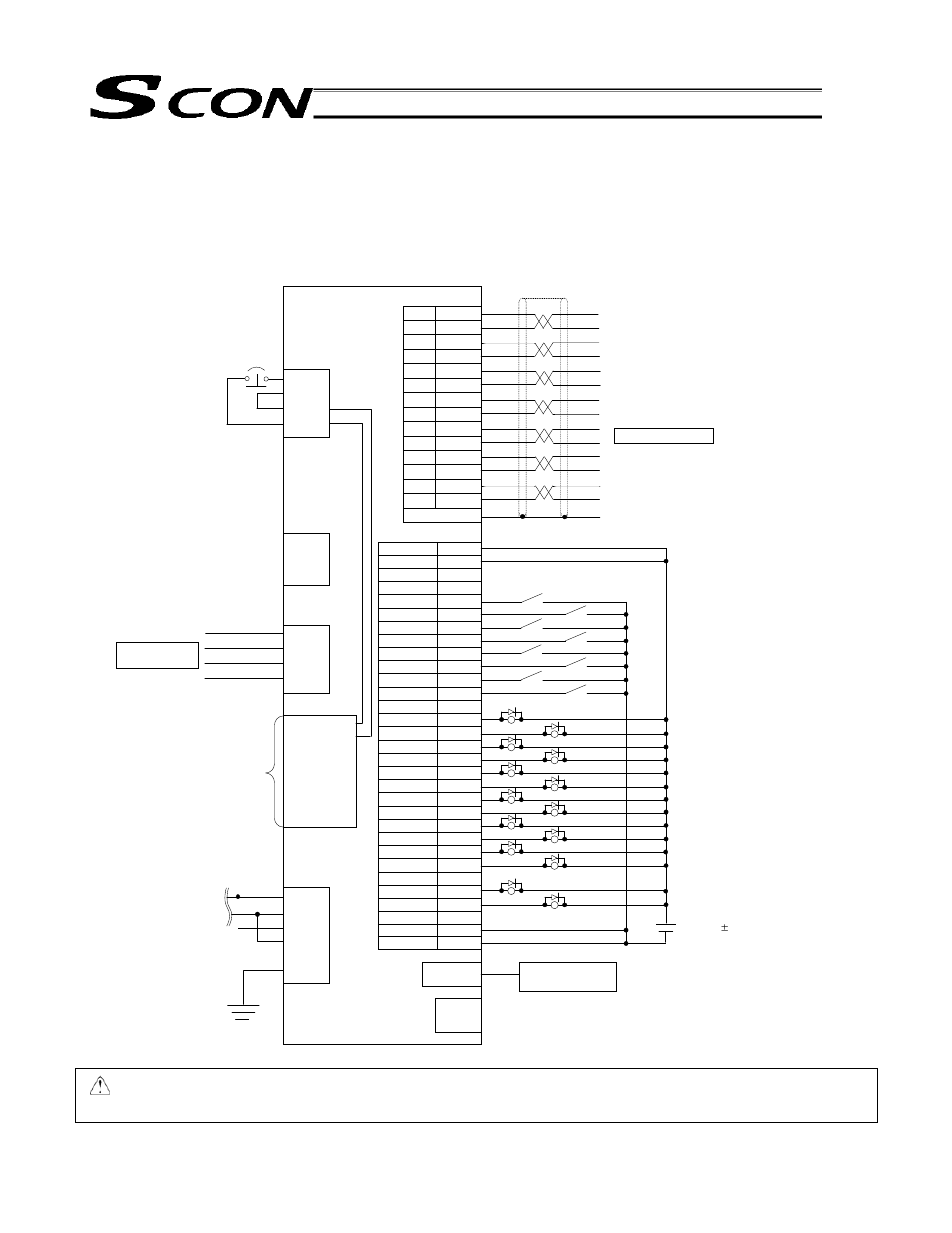 Wiring, External connection diagram, 1 external connection diagram | IAI America SCON-C User Manual | Page 165 / 252