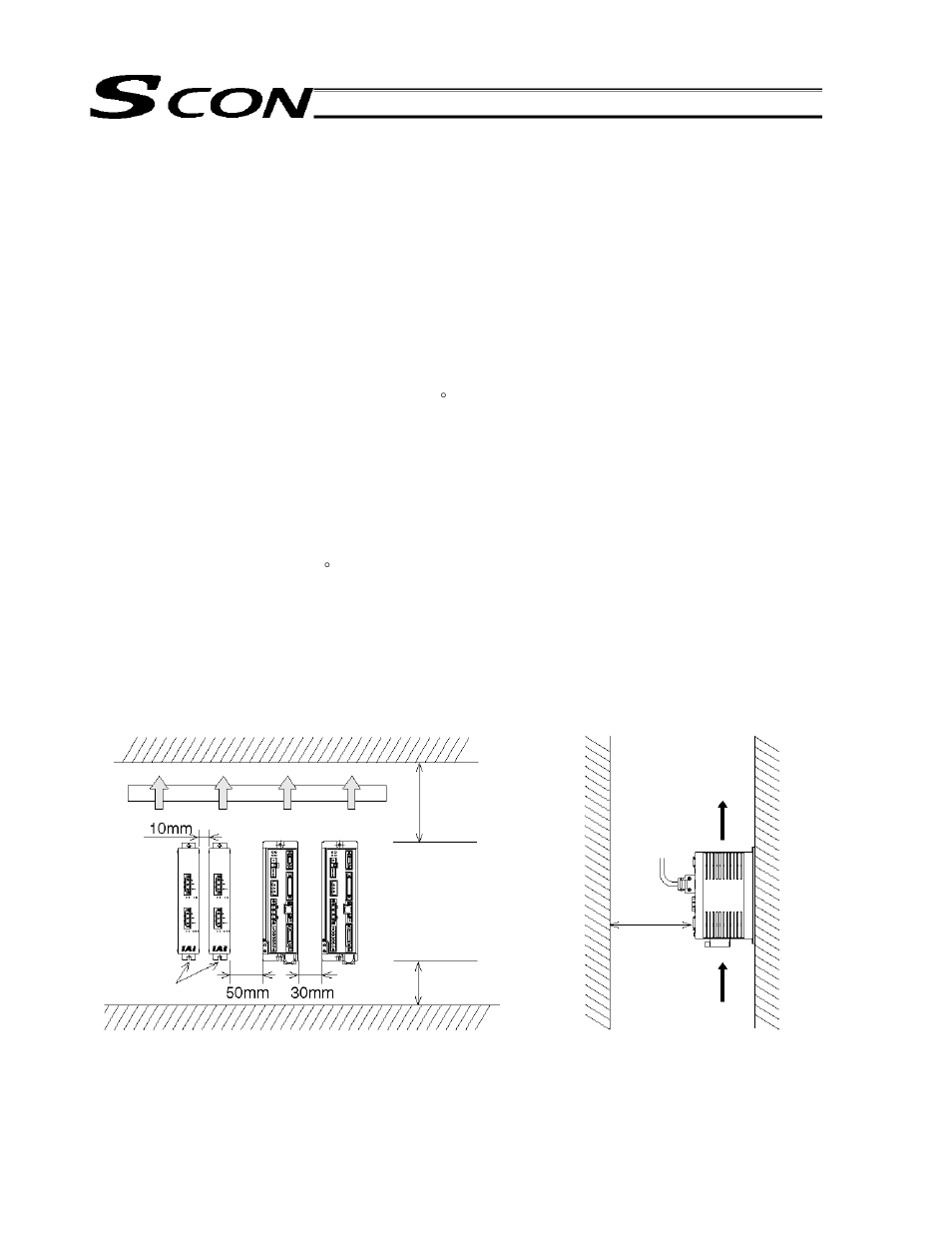 Installation and wiring, Installation environment, Heat radiation and installation | 1 installation environment, 2 heat radiation and installation | IAI America SCON-C User Manual | Page 41 / 252