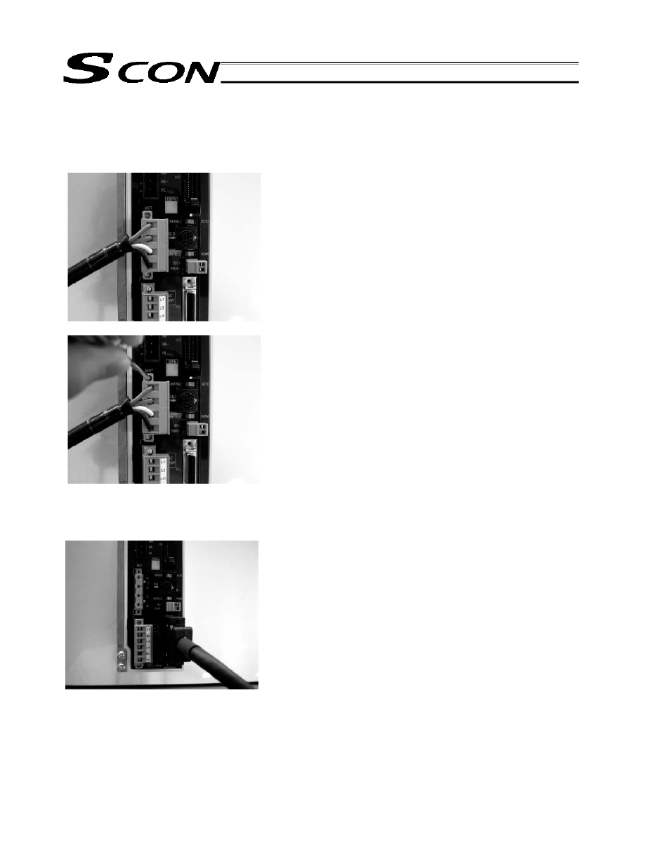 Connecting the actuator, 5 connecting the actuator | IAI America SCON-C User Manual | Page 46 / 252