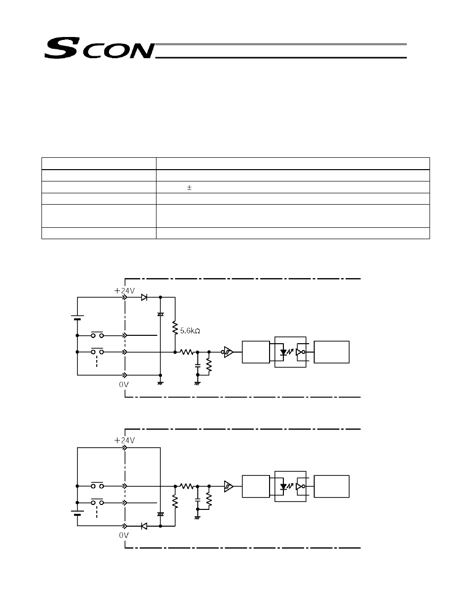 External input/output specifications, 7 external input/output specifications, 1 external input specifications | IAI America SCON-C User Manual | Page 48 / 252