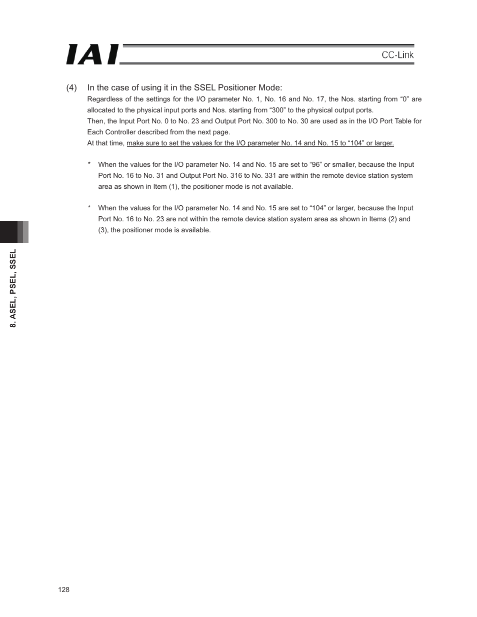 IAI America E-Con User Manual | Page 136 / 152