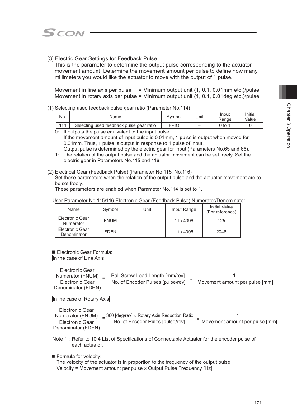 IAI America SCON-CA User Manual | Page 181 / 354