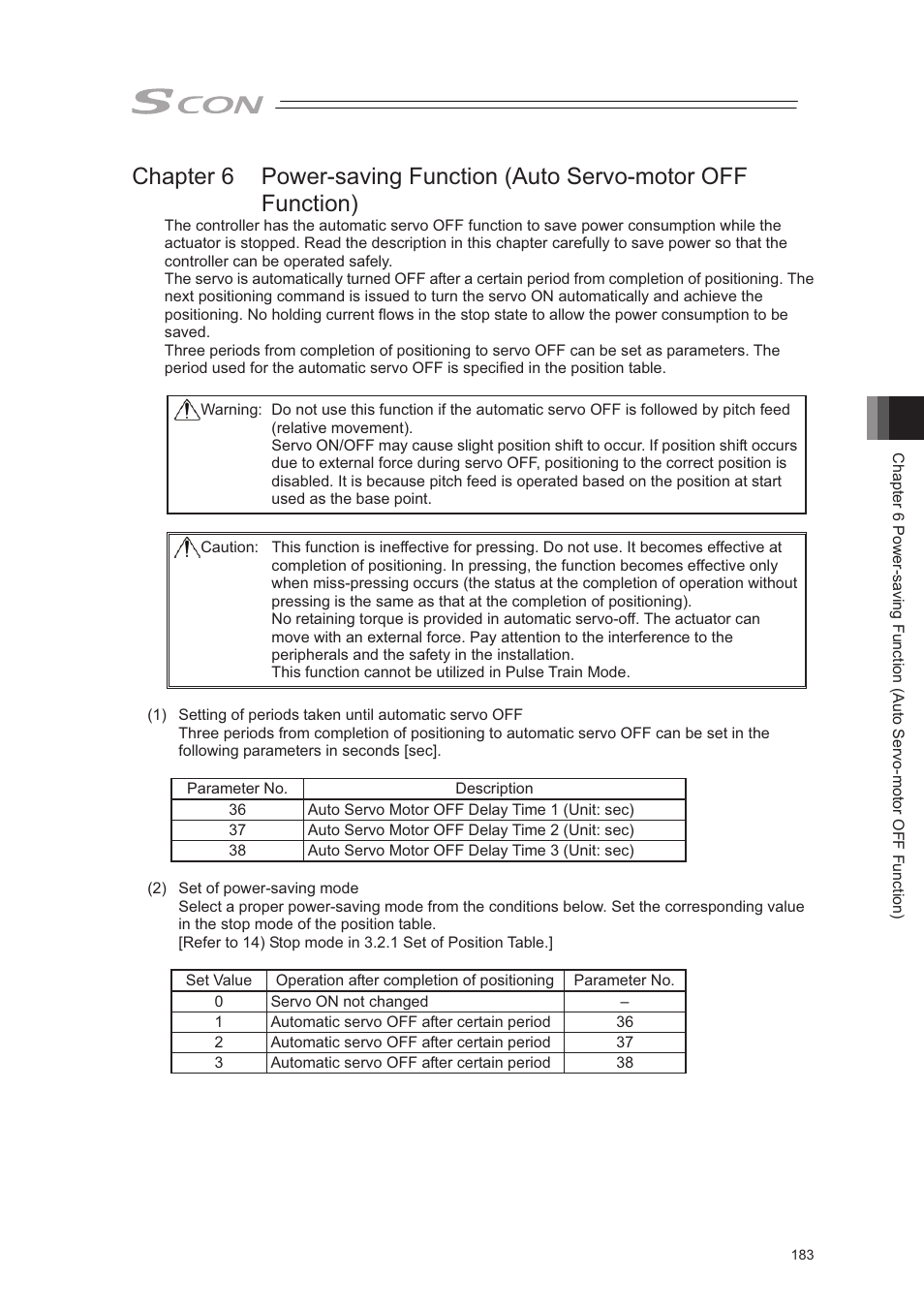 IAI America SCON-CA User Manual | Page 193 / 354