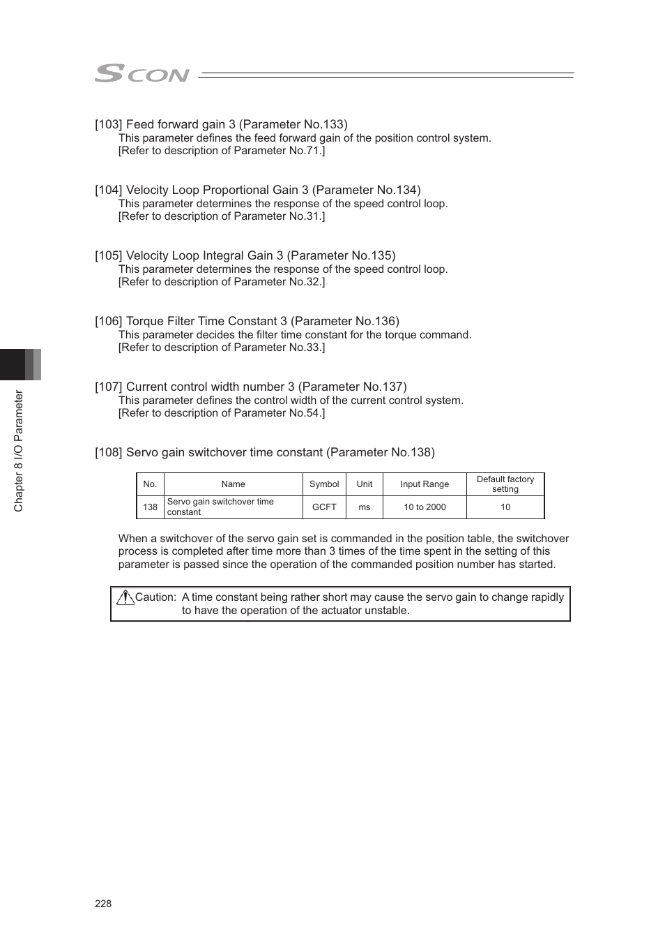 IAI America SCON-CA User Manual | Page 238 / 354