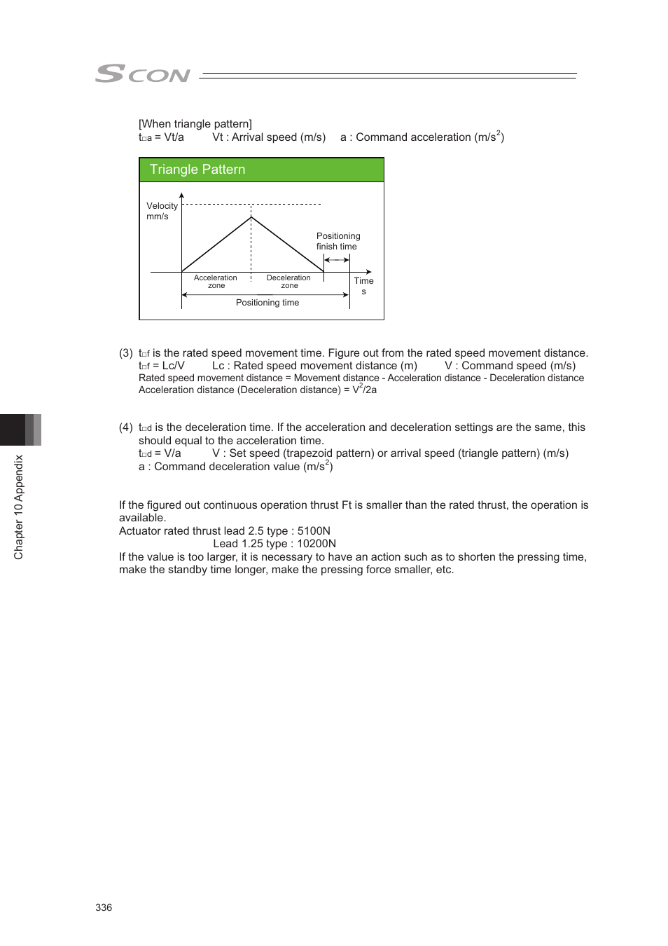 Triangle pattern | IAI America SCON-CA User Manual | Page 346 / 354