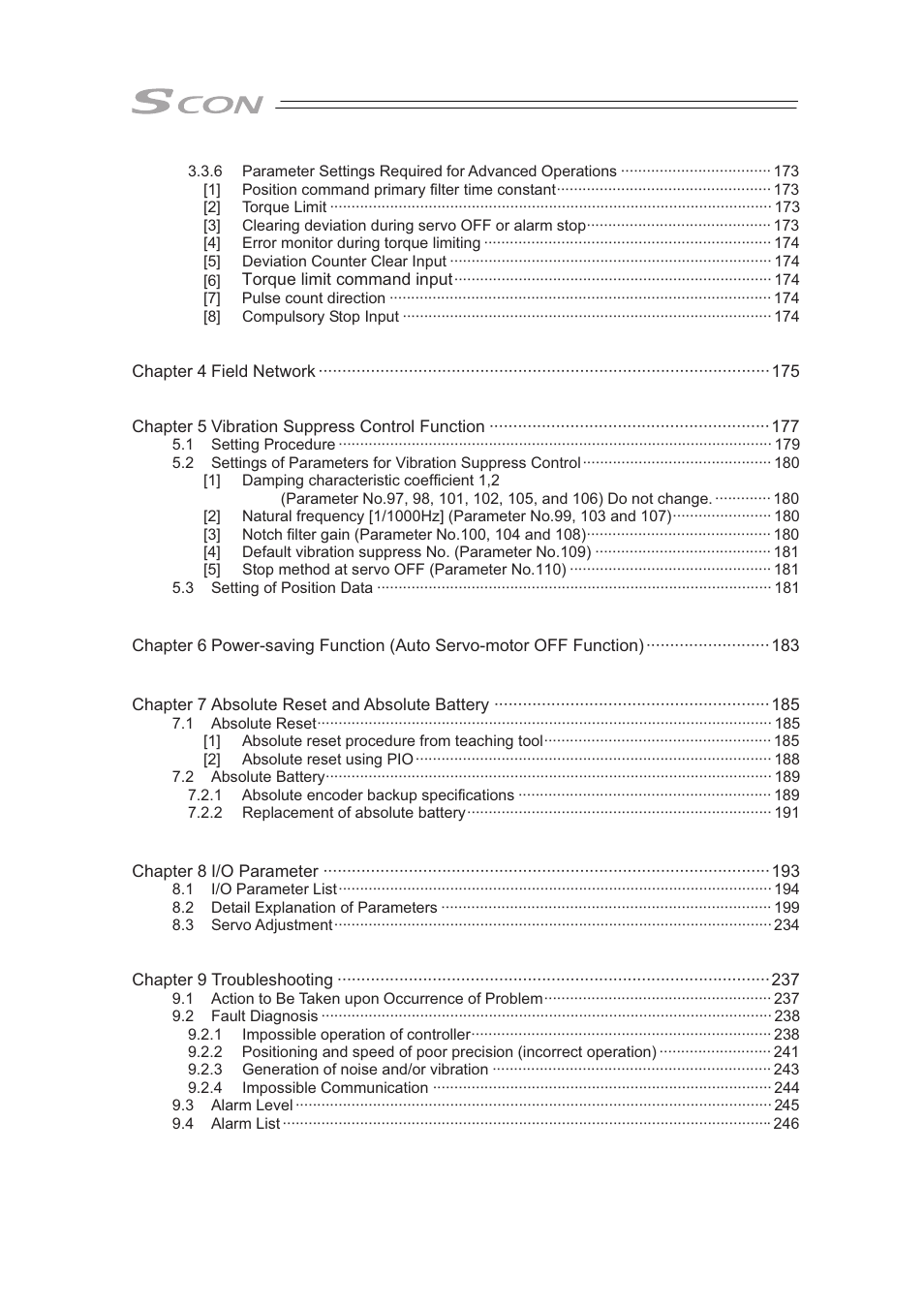 IAI America SCON-CA User Manual | Page 8 / 354