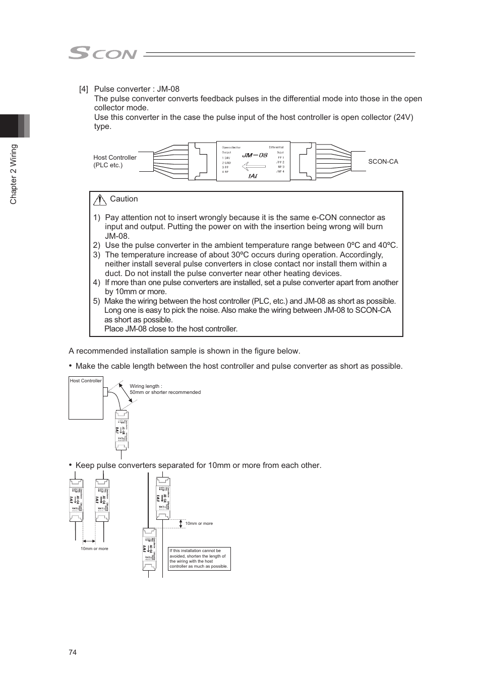 IAI America SCON-CA User Manual | Page 84 / 354