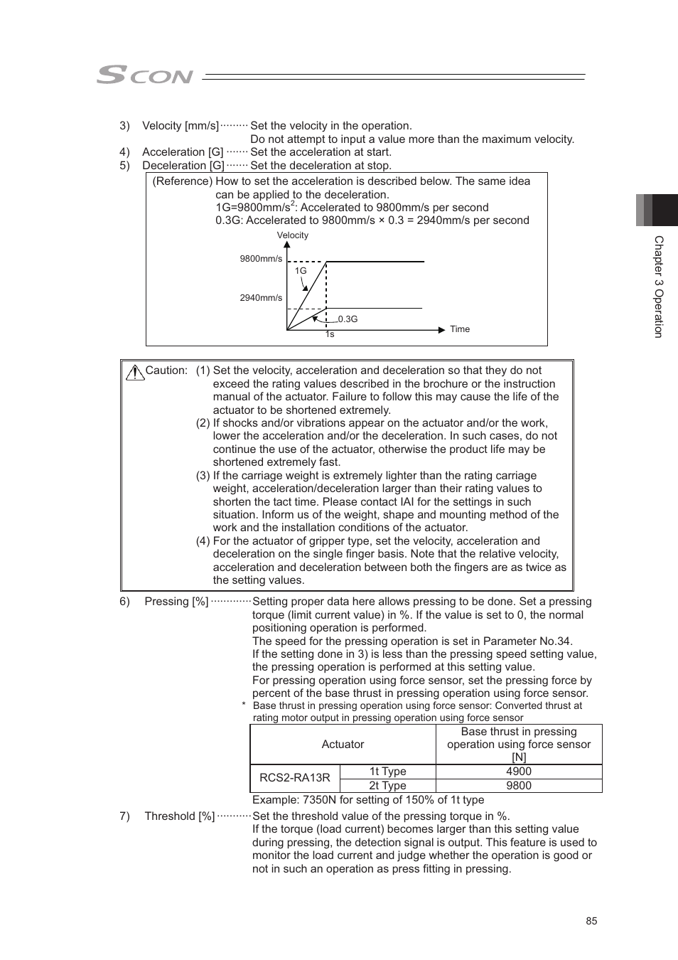 IAI America SCON-CA User Manual | Page 95 / 354