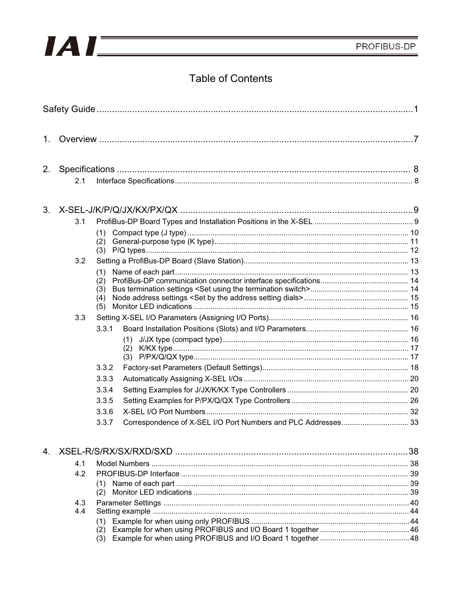 IAI America E-Con User Manual | Page 5 / 102