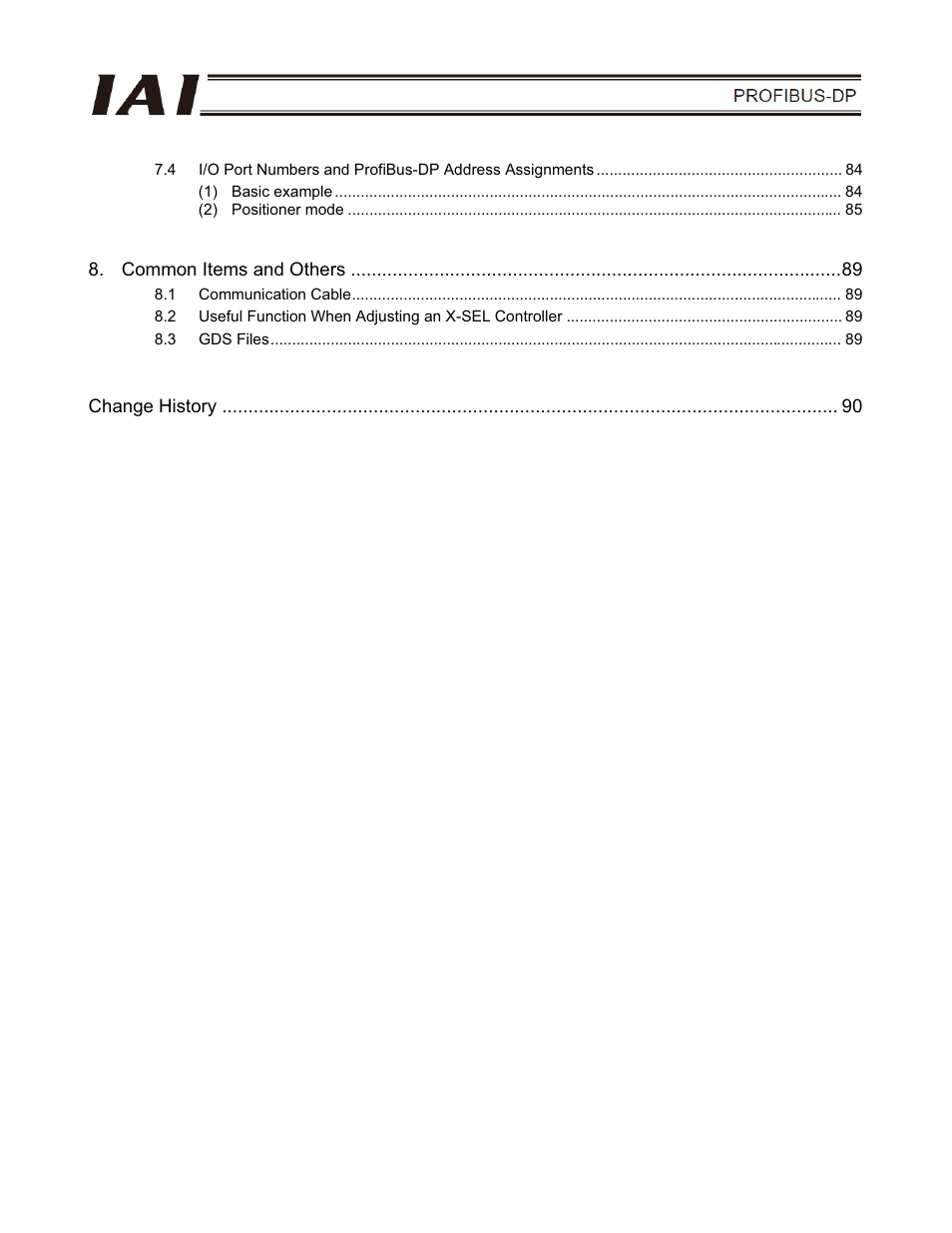 IAI America E-Con User Manual | Page 7 / 102