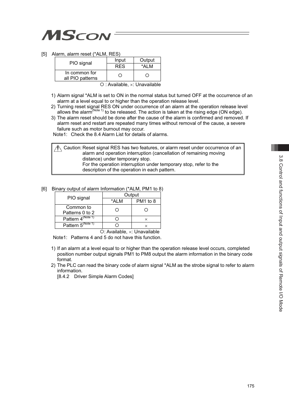 IAI America MSCON User Manual | Page 183 / 360