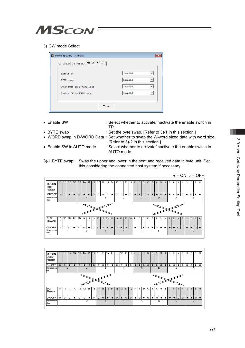 9 about gateway parameter setting tool | IAI America MSCON User Manual | Page 229 / 360
