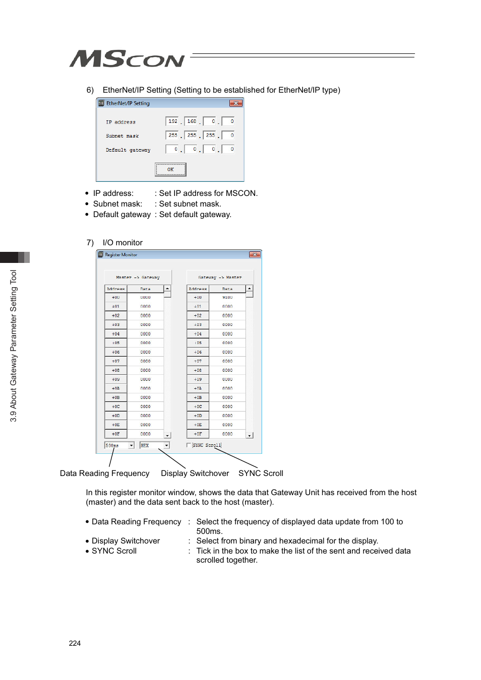 IAI America MSCON User Manual | Page 232 / 360