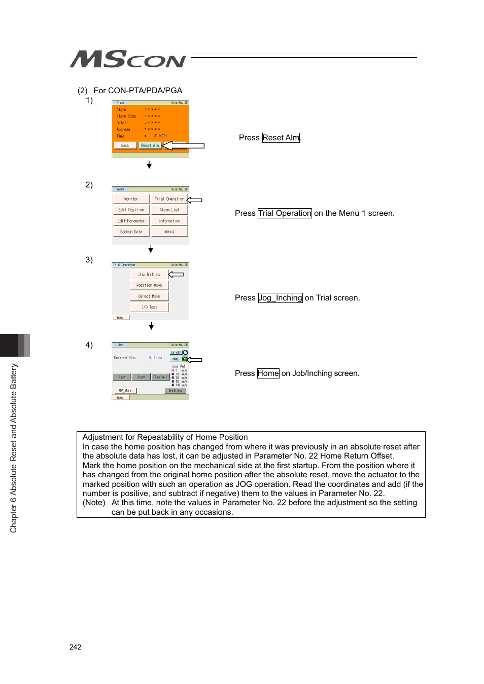 IAI America MSCON User Manual | Page 250 / 360