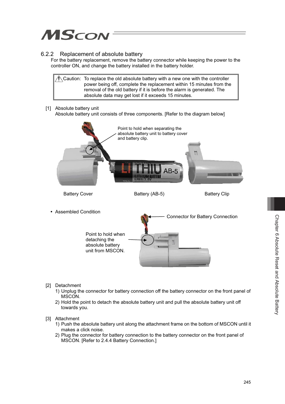 IAI America MSCON User Manual | Page 253 / 360